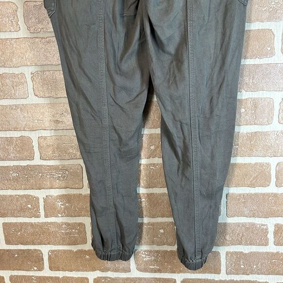 Knox Rose Pants Pull-On Grey Jogger Pockets XS Boho Cargo pockets - Picture 6 of 9